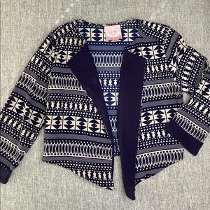 Romeo & Juliet drape front lightweight jackets